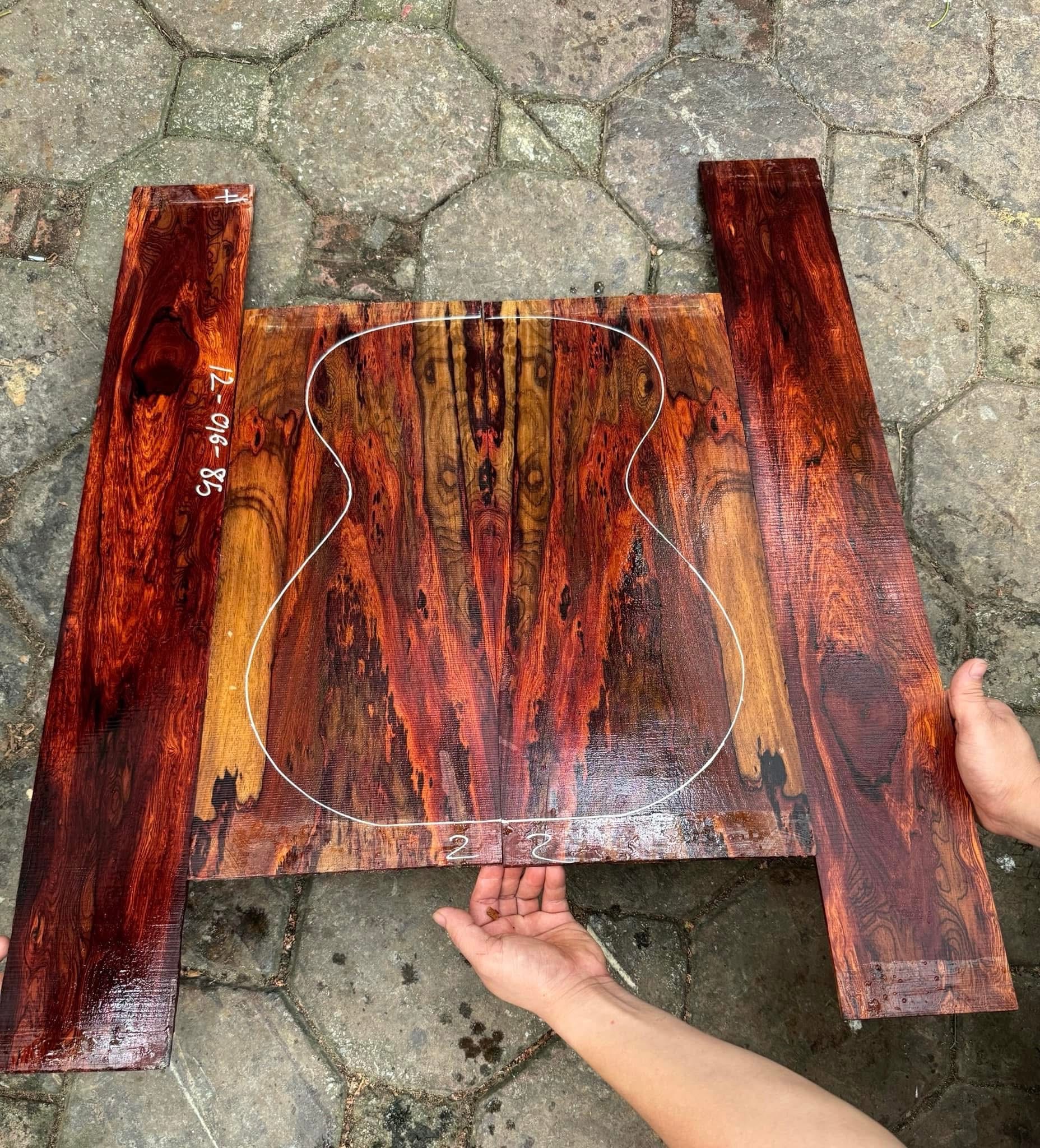 Rosewood Guitar Set