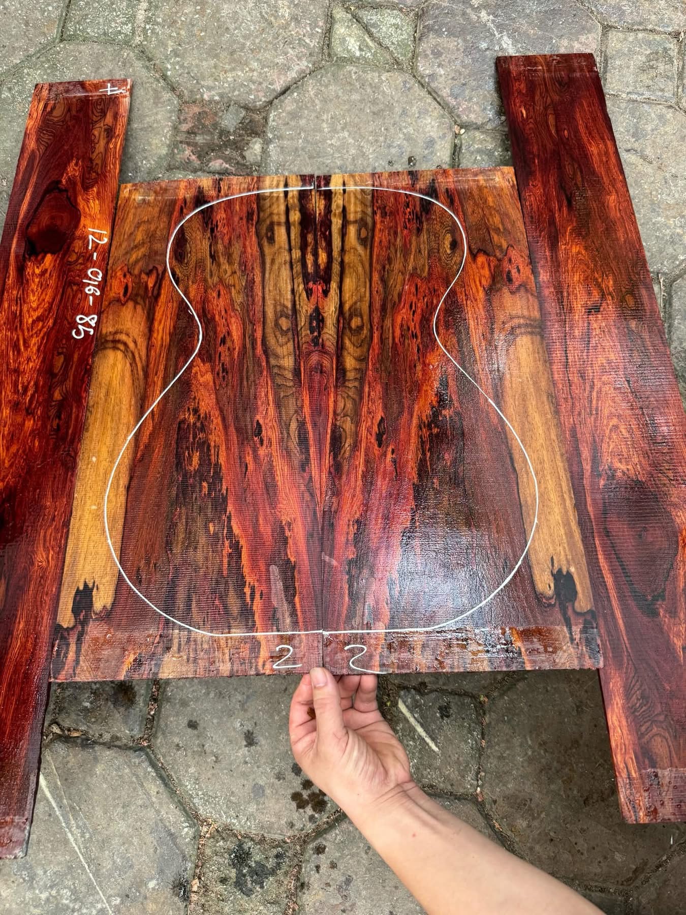 Rosewood Guitar Set