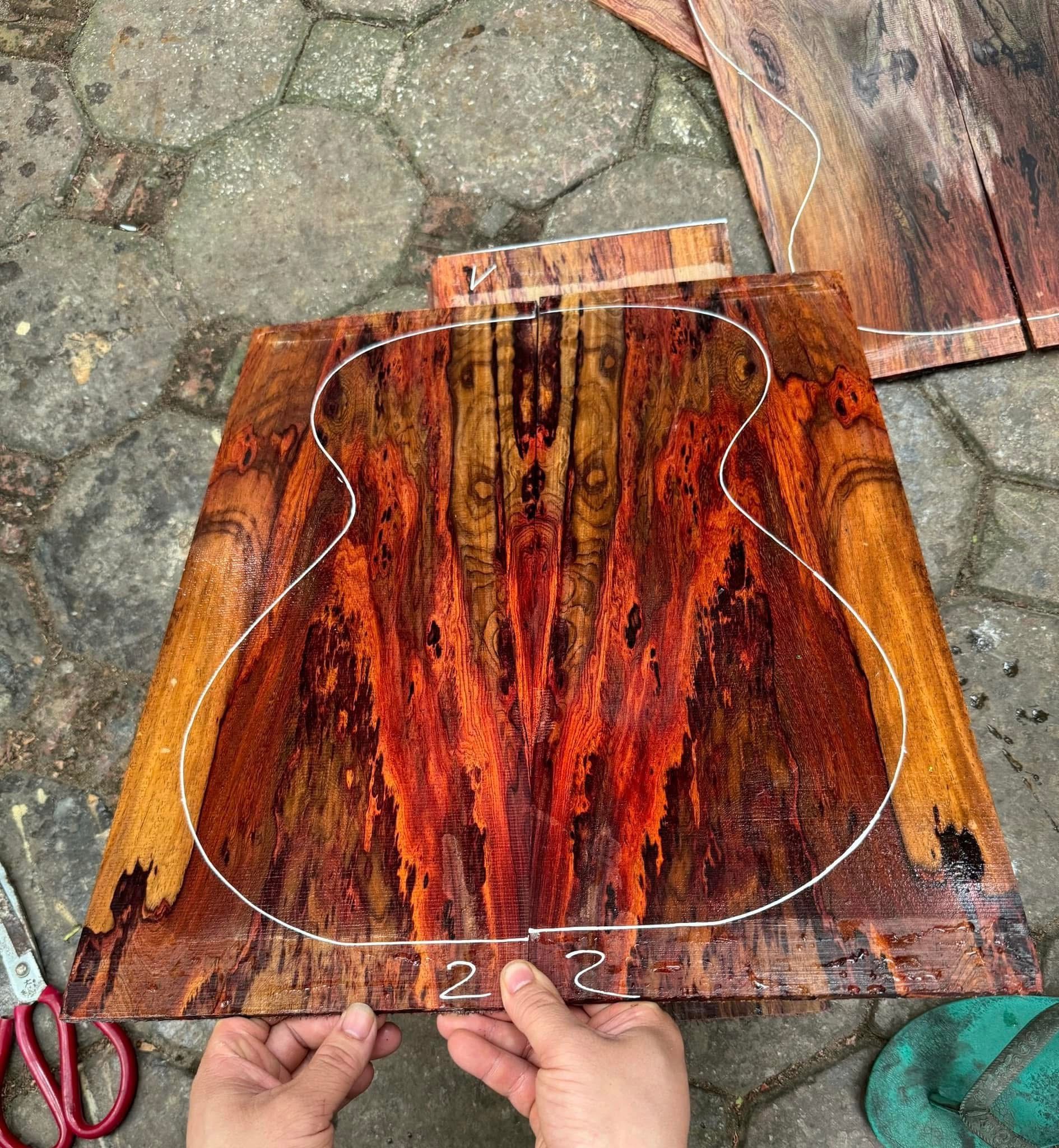 Rosewood Guitar Set